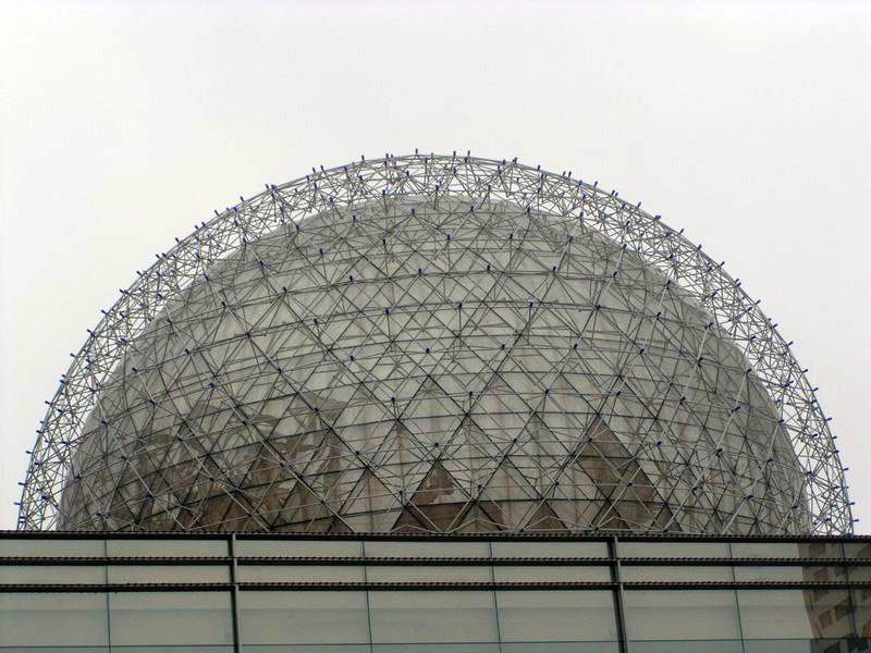 建瓯天文台网架工程